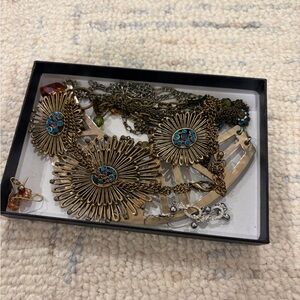 Box of costume Jewelery
